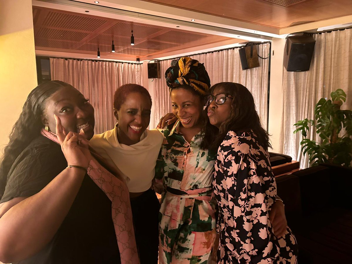 Loved the fun, the ease & the mischief in the green room with @MsLadyPhyll @novareidoffic & @brendaemmanus in advance of #BlackWomenUnedited earlier this week. Such joy! @FaneProductions @HouseofKoko