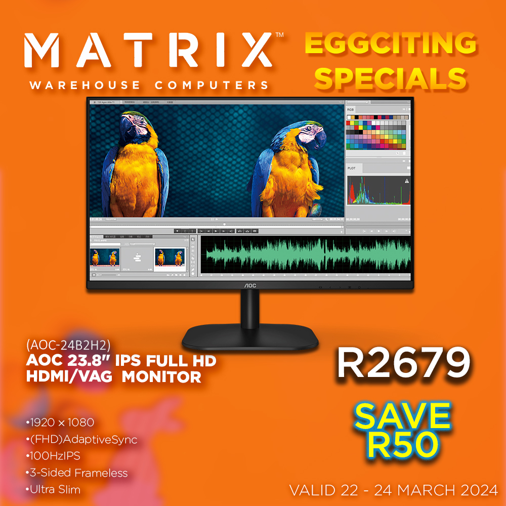 MatrixWarehouse's tweet photo. Time for some EGGCITING Specials, this weekend only!
.
.
.
.
.
#Matrixwarehousecomputers #Eggciting #weekendspecials #computertech https://t.co/jcTQvBMl90