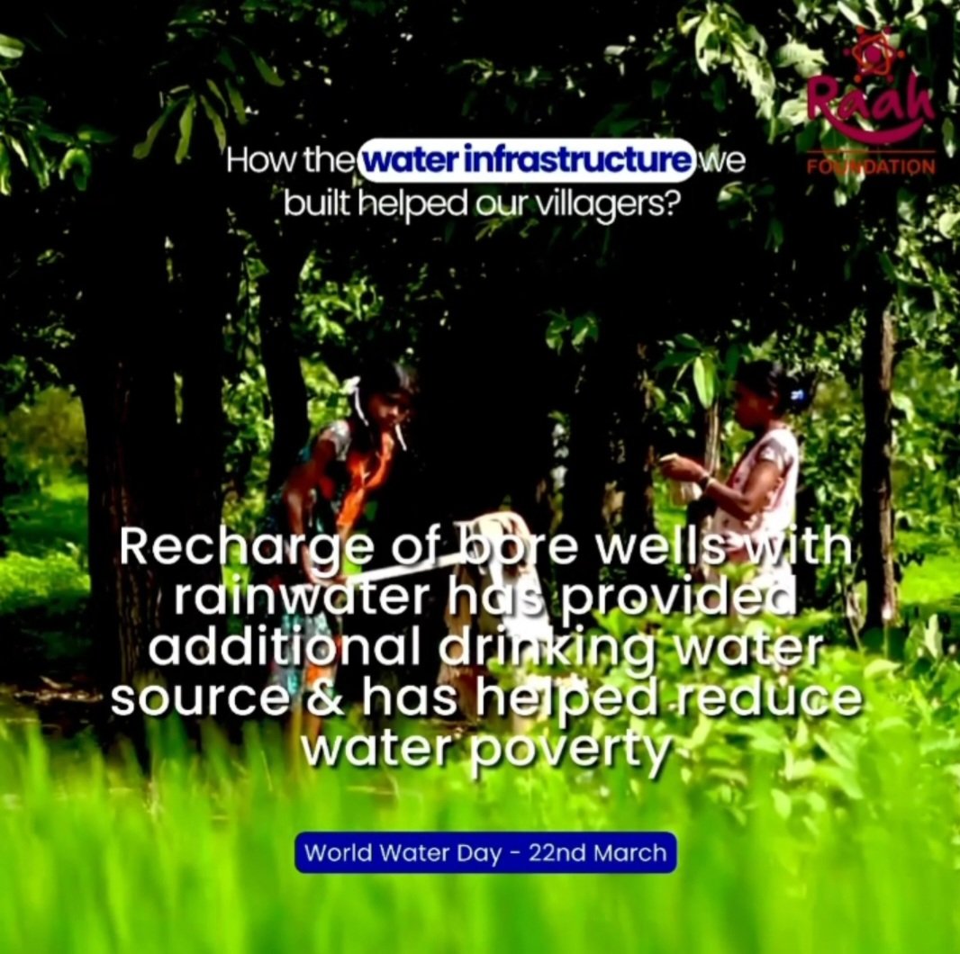 Raah_Foundation's tweet photo. Our water interventions impact so far, yet a long way to go!
#worldwaterday2024 #waterconservationinterventions https://t.co/BO19A4NGWK