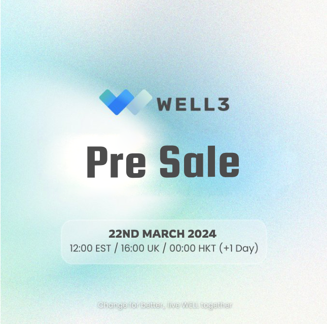 The most promising presale in this space in a long time has already begun!

The project I’m presenting you right now is backed by some of the biggest VCs in Web3 such as:
Animoca Brands, Newman Capital and more..

Presale: exchange.rankedgaimin.io/?well/launchpa…

$WELL #WELL3