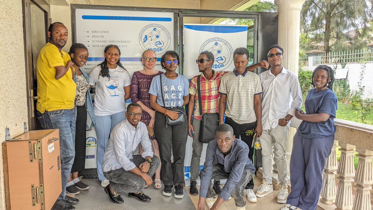 This 22nd /3/2024 @NUDOR_Rw hosted #Disability #Inclusion Student Association from @alueducation and NUDOR ES encouraged them to contribute to their #society to enable the #environment to become more #inclusive for all including people with #disabilities.