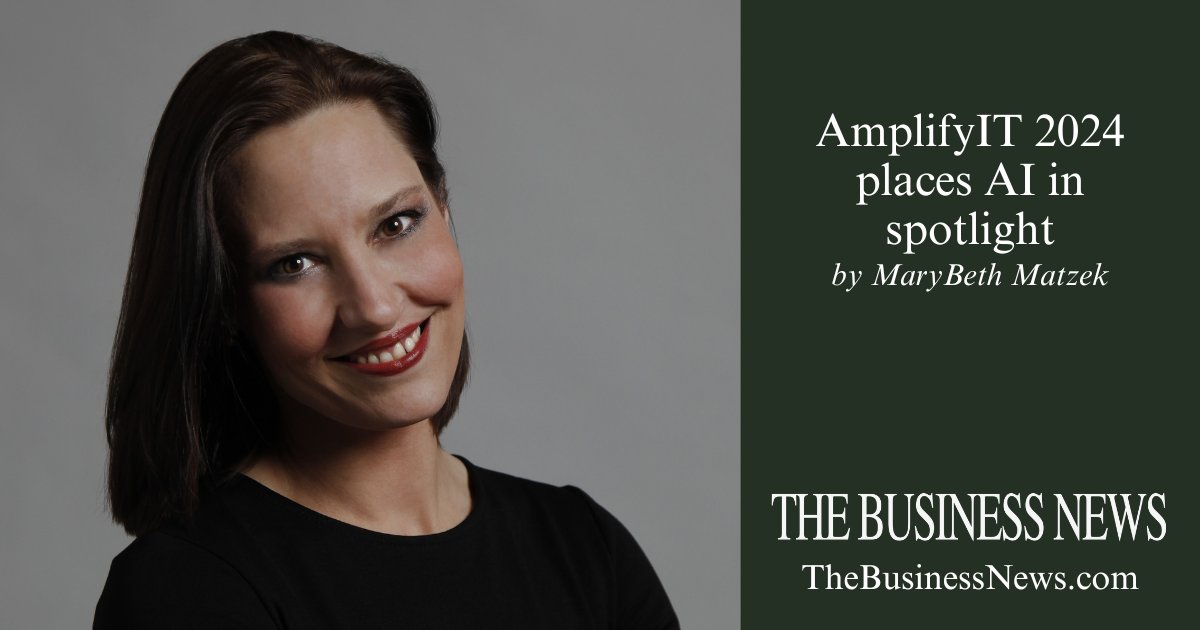 There's a lot of discussion around AI and its impact on business. AmplifyIT 2024, a conference in Oshkosh, hopes to provide education on the topic. AmplifyIT 2024 will be held from 7-12:30 on April 7 at the UW Oshkosh. Learn more and register now!  thebusinessnews.com/article/amplif…
