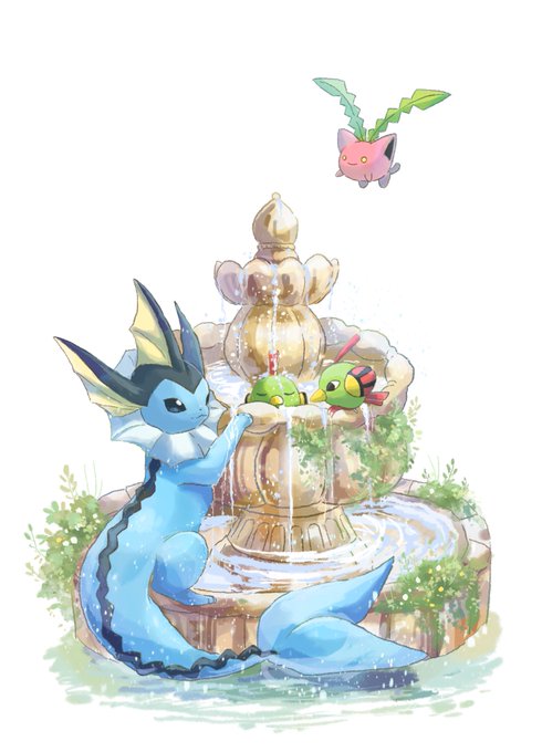 「vaporeon」Fan Art(Latest｜RT&Fav:50)