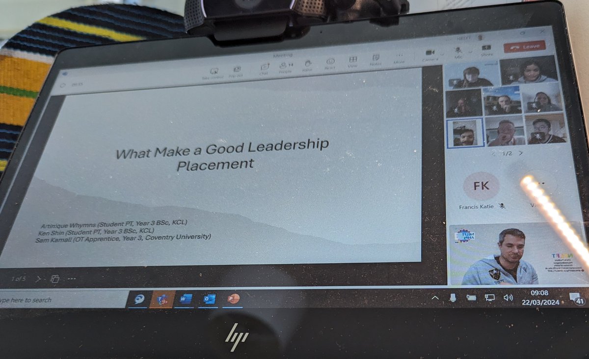 The NEL #AHP faculty took place this morning. 🎓 With a fantastic group presentation from two AHP students and an AHP apprentice. They shared how valuable they'd found their leadership placement experience. Great learning for everyone in attendance. 🙏