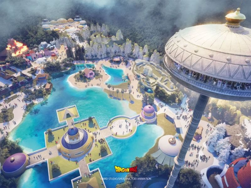 HabisNontonFilm's tweet photo. Theme park DRAGON BALL pertama di dunia akan dibangun di Arab Saudi!

Foto ilustrasi / konsep dari pengembang, Qiddiya Investment Company.

- Photo thread - https://t.co/aC7XJUaAAU