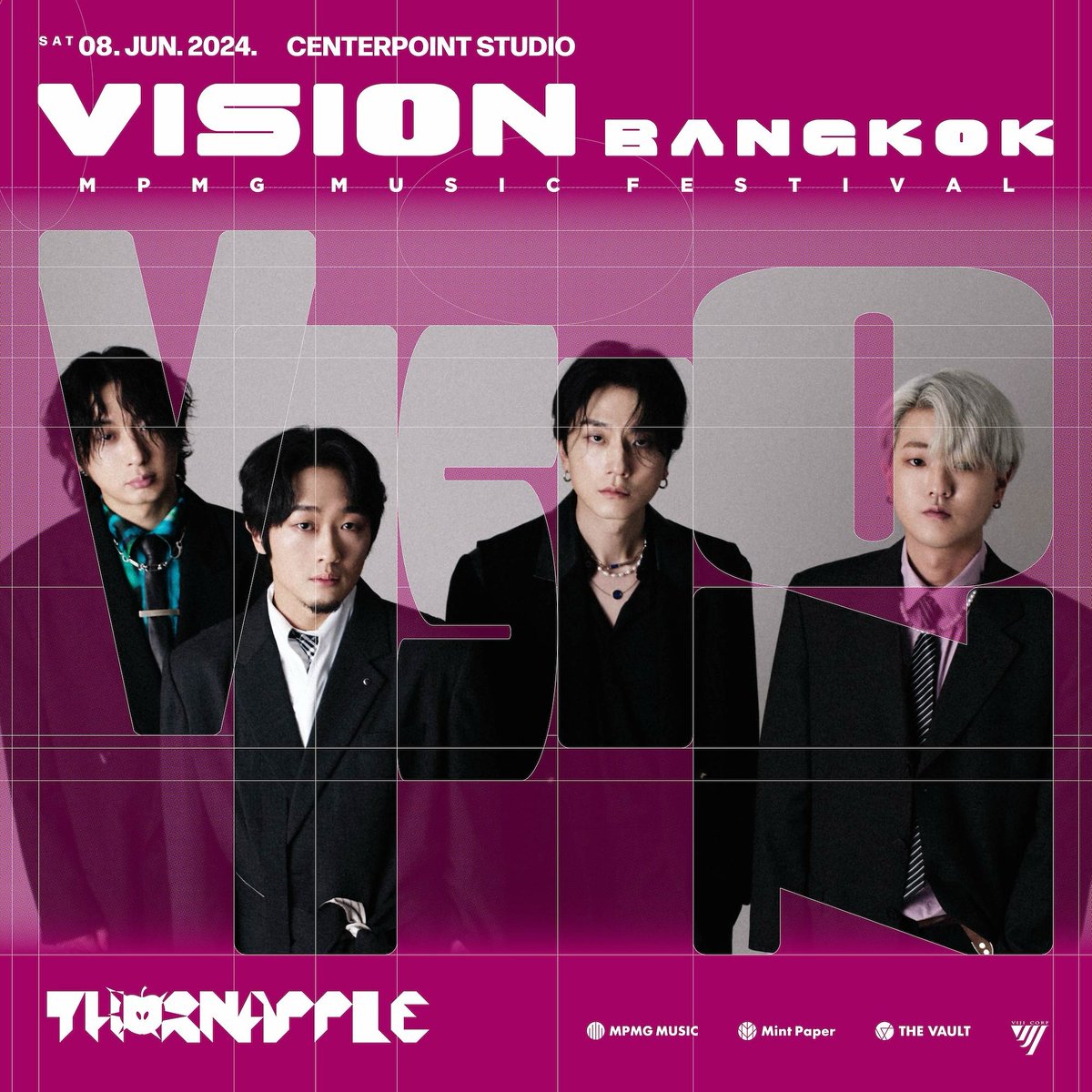happypuppy98's tweet image. 🇹🇭 MPMG MUSIC Festival : VISION BANGKOK เริ่มประกาศไลน์อัพวันนี้ 
เปิดมาด้วย Lacuna กับ Thornapple รับประกันว่าเด็ดแน่นอนนน 
#mpmg #mpmgmusic #visionbangkok