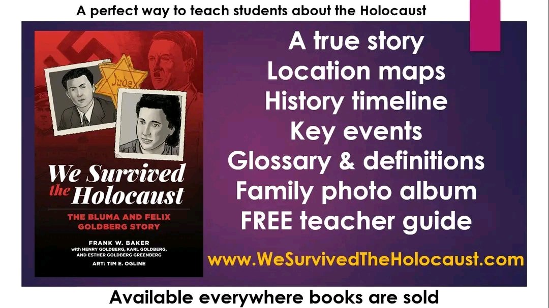 'We Survived the #Holocaust', a YA #graphicnovel wesurvivedtheholocaust.com