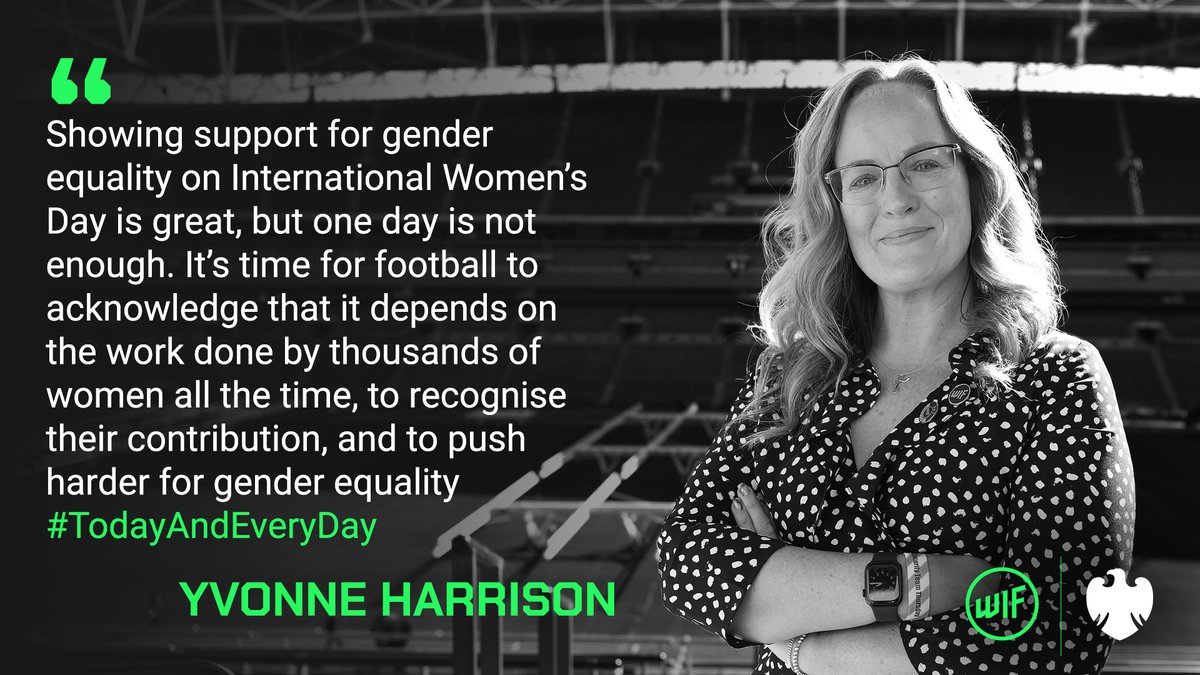 #WomeninFootball are working hard to keep the game moving 365 days a year ⚽🏃‍♀️ So on #InternationalWomensDay we called for football to value us all year round. If you agree with our CEO @YvonneH147, join us for free and support women #TodayAndEveryDay 🖱️womeninfootball.co.uk/join-us