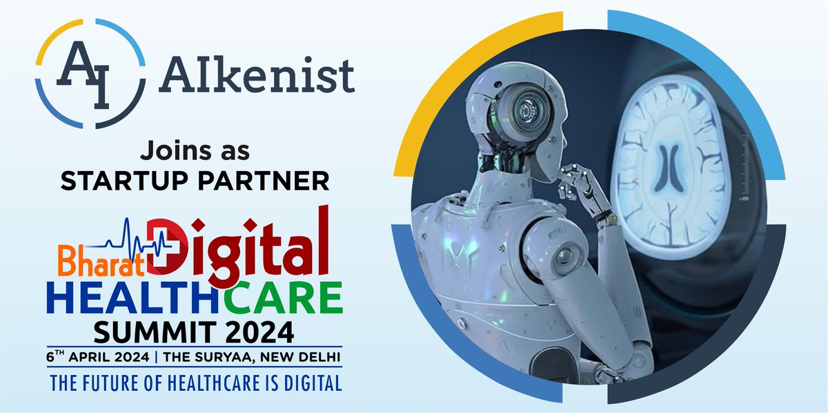 be_exhibitions's tweet image. Announcement 📢

#Aikenist  joins🤝us as #STARTUPPARTNER during the #BharatDigitalHealthCareSummit2024.

📅 April 6, 2024
🏩 Hotel Suryaa, New Delhi.

Call 📞 9958233434 for registration and other info.

#BDHS2024 | #HealthEquity | #HealthcareAccess |