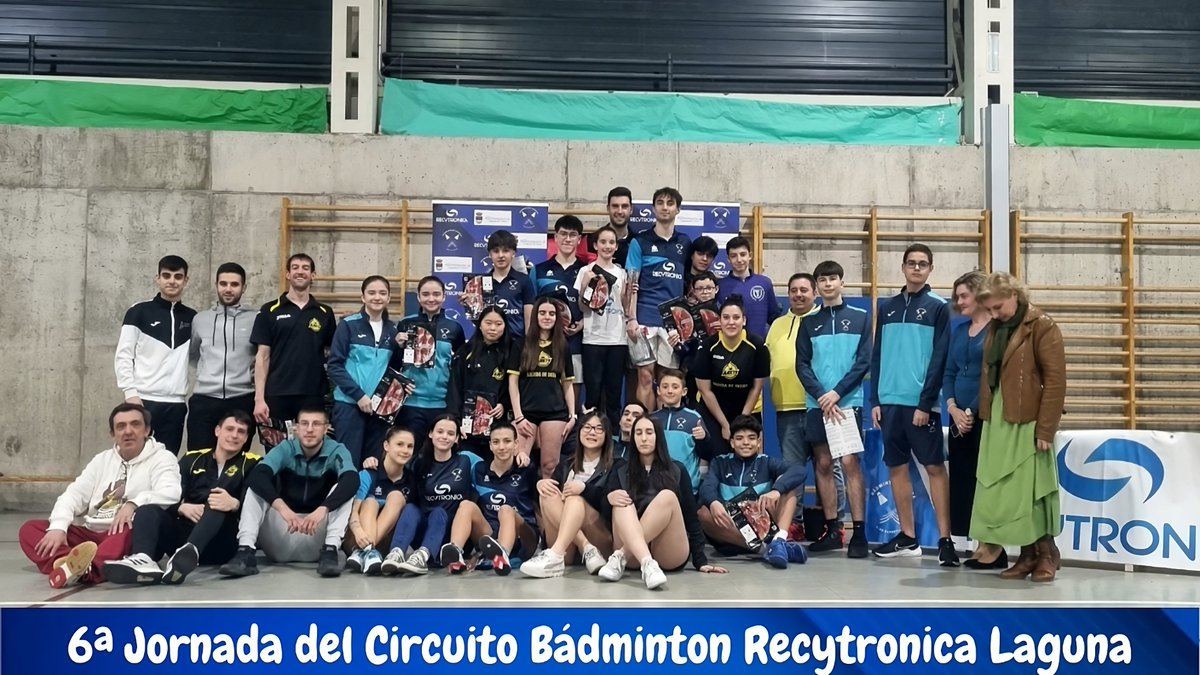 Estamos súper agradecidos a los organizadores, colaboradores y patrocinadores de la 6ª jornada del Circuito Bádminton Recytronica Laguna, celebrada el pasado domingo, ya que han destinado la recaudación del torneo a nuestra Fundación. ¡Gracias!