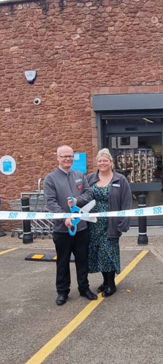 Absolutely delighted to be relaunching #Chelston today, incredible transformation for this store with a completely brand new layout, new refrigeration, ASTs & a Costa which is flying already 👏🏼 so pleased for the colleagues & customers 🤩💙