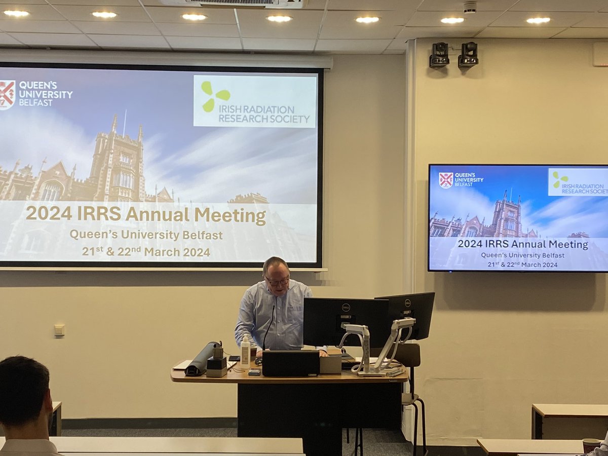 Day 2 of the Annual IRRS conference opened by the all inspiring patient advocate Aidan McCormick #IRRS2024