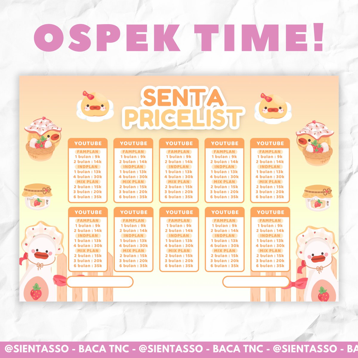 OSPEK! bantu retweet ya men temen! 
 
jika ada kesamaan dengan BA lain bisa langsung dm aku ya di akun ini! jangan sungkan untuk memberi kritik dan saran 😋🙀🙀🙀

#zonauang