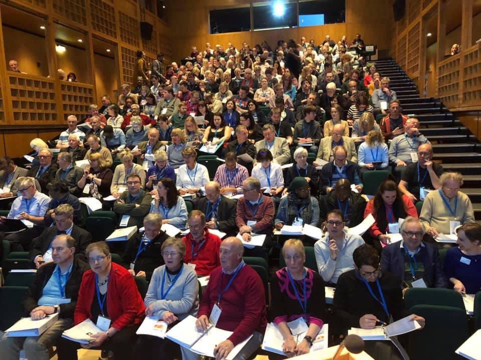 Five years ago memory from my phone! My audience at @CIOTNews Spring Conference in those lovely BC (Before Covid) days. @TriciaCaputo and I had just got married the day before. So we spent part of our honeymoon at Queens College Cambridge @HelenWhiteman @Ray_McCann55 @hselftax