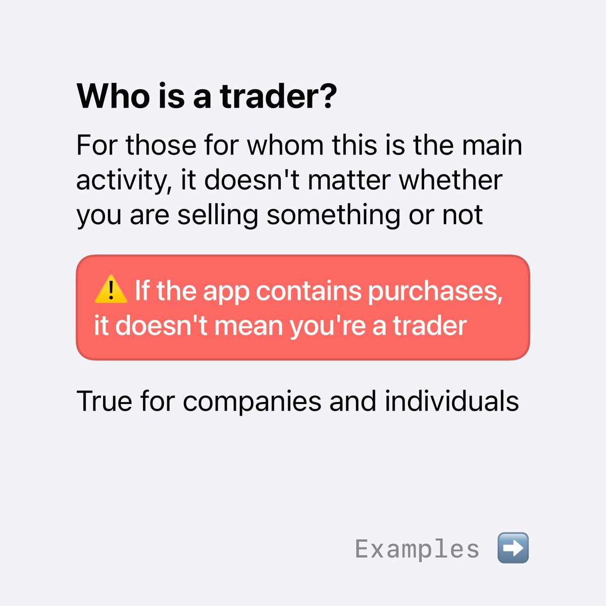 sparrowcode_ios's tweet image. Thread about Trader or not Trader for Apple Developer Accounts