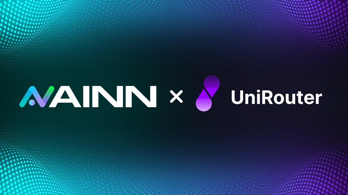 🤝 We're excited to partner with @UniRouterBTC! Bringing together #AINNLayer2's solution and #UniRouter's liquid staking unlocks unparalleled possibilities for innovation and liquidity. Stay tuned for more exciting updates! 🚀 #AINN #Web3