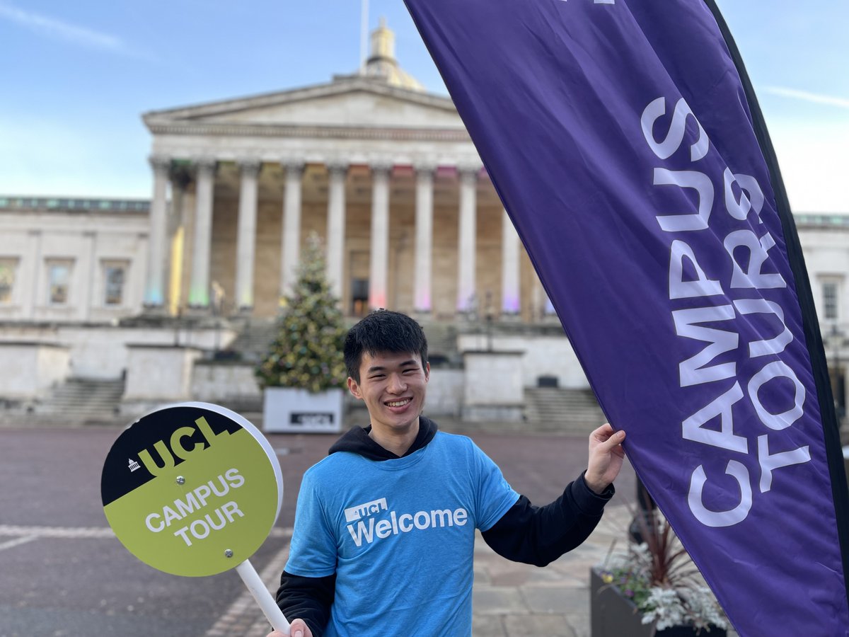 Want to earn some extra money this summer? Apply for the UCL Welcome Ambassador Programme to help UCL run events for new students, welcoming them to campus! Pay: £17.26/hour (including holiday pay) More information and apply: bit.ly/493IzoJ