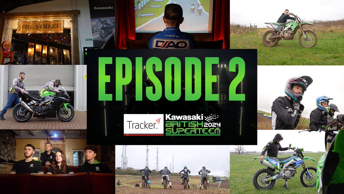 Kawasaki Team Green (@ukteamgreen) on Twitter photo Episode 2 of the Tracker Kawasaki British Superteen docuseries is now live! 🎬
Click below to meet seven of the riders who will be lining up on the <a href="/OfficialBSB/">Bennetts British Superbike Championship</a> grid this season ✊🏻
youtu.be/IpN_c2n7gTg?si… Episode 2 of the Tracker Kawasaki British Superteen docuseries is now live! 🎬
Click below to meet seven of the riders who will be lining up on the <a href="/OfficialBSB/">Bennetts British Superbike Championship</a> grid this season ✊🏻
youtu.be/IpN_c2n7gTg?si…