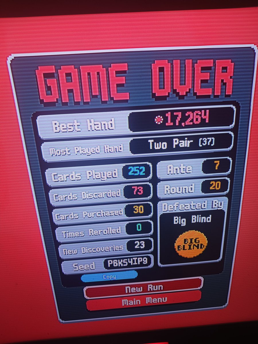 Fumetsu_Jay's tweet image. I almost conquered this game second playthrough. I'm definitely hooked

#Balatro #OneMoreHand #Speedrun