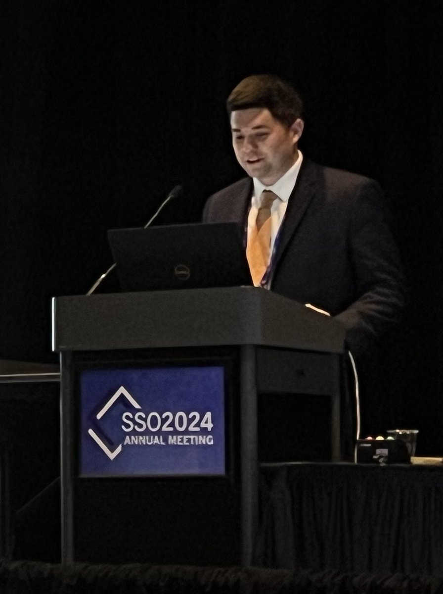 G8 presentation by @DanielKnewitz1 on our HILP experience and how it still has a role in #melanoma in era of effective immunotherapy(IO). Response rates very high for in-transit dz. IO prior to HILP improves DFS, OS. Pts who progressed or failed IO, HILP still effective #SSO2024