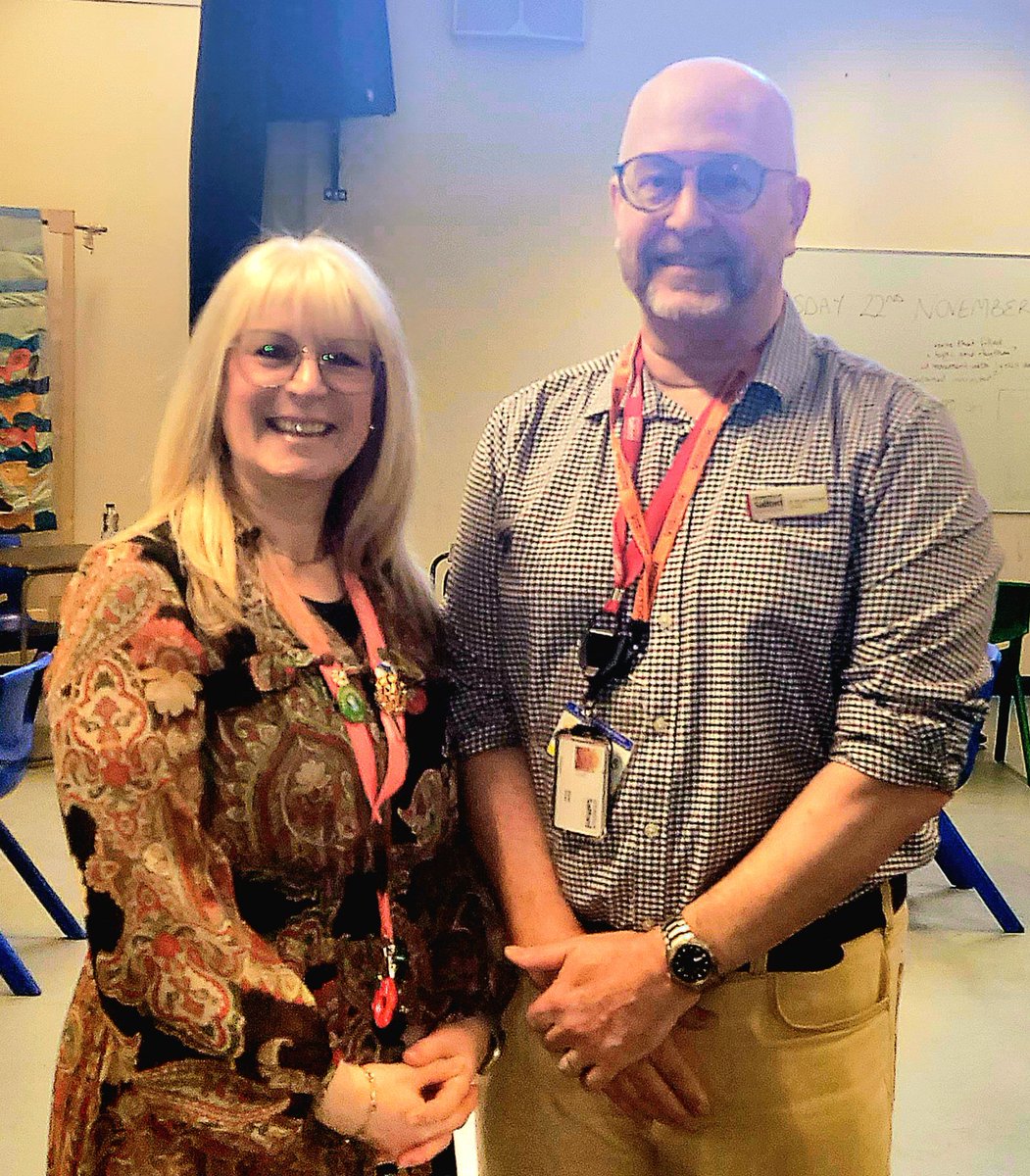 This morning I have been invited back to St Bede's RCHC Ormskirk to interview year 10 children and prepare them for university life. Photo with Lisa Turpin- teacher and CEIAG co ordinator. @thecsp @thecspstudents @UoSCareers @InspiringTF @stbedesormskirk