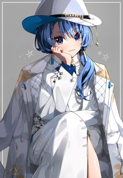 眼鏡なし差分𖤐*̩̩͙⸝⋆ #ほしまちぎゃらりー 