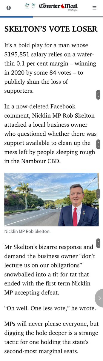 Making [more] news in #Nicklin.
Silent on broken #rail promises.
#B2N heavy #rail not started after almost 6 years after it was announced GO.
Promised 9 new trains for 2015 vanished.
#Qldpol #QLDElection2024 #DoNothing