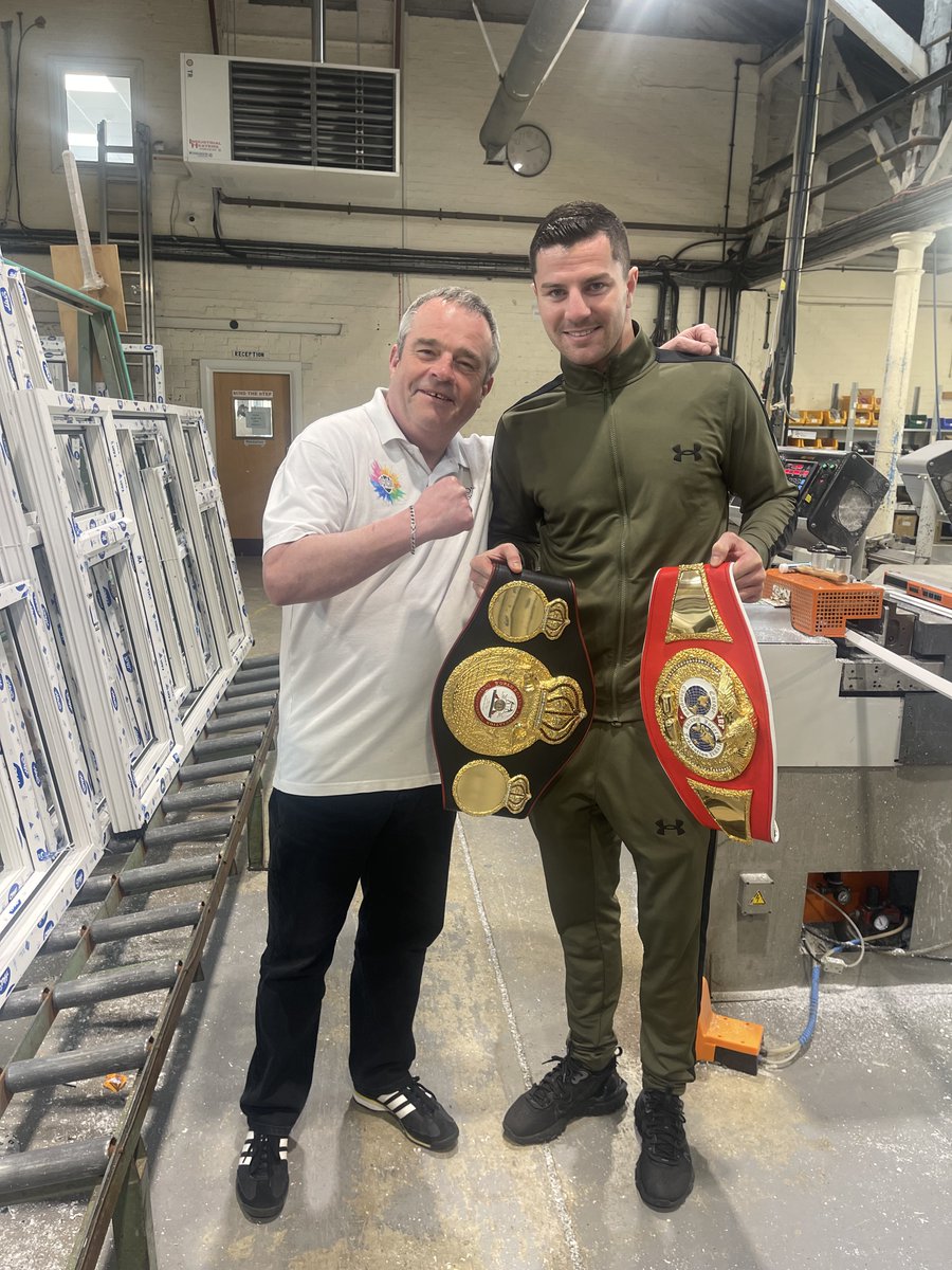 windowarehouse's tweet photo. Big thanks to @markyboy118 for popping into Window Warehouse to see some of the team 🙌 We can't wait to see what's next 🥊 #WindowWarehouse #ANDTHENEW #MarkChamberlain https://t.co/VLb4Dji5cY