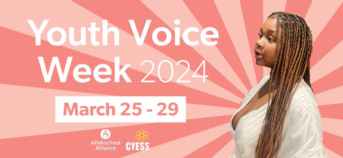 Are you a student ready to shape the future of afterschool? #YouthVoiceWeek is here to amplify YOUR voice! Share your afterschool story. Join us as we amplify the creativity, passion, and powerful voices of young people in afterschool. 3to6.co/youthvoices