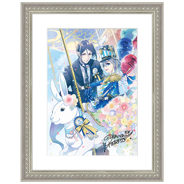 ransu_anime's tweet photo. ECサイトにて予約受付中！

「黒執事」枢やなプリントサイン入り複製原画（Gファンタジー 30th Anniversary）

枢やな先生のプリントサイン入り♪

▼詳細はこちら↓
https://t.co/NCXG2Pej0y https://t.co/fainPgjjTO