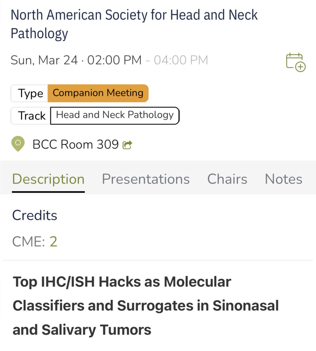 Highlighting @MSKPathology at #USCAP2024 Companion Society Mtgs 3/24 Dr. Nora Katabi: “Oncocytic/Oncocytoid Salivary Tumors” in @NASHNPath session on Top IHC/ISH Hacks as Molecular Classifiers and Surrogates in Sinonasal & Salivary Tumors