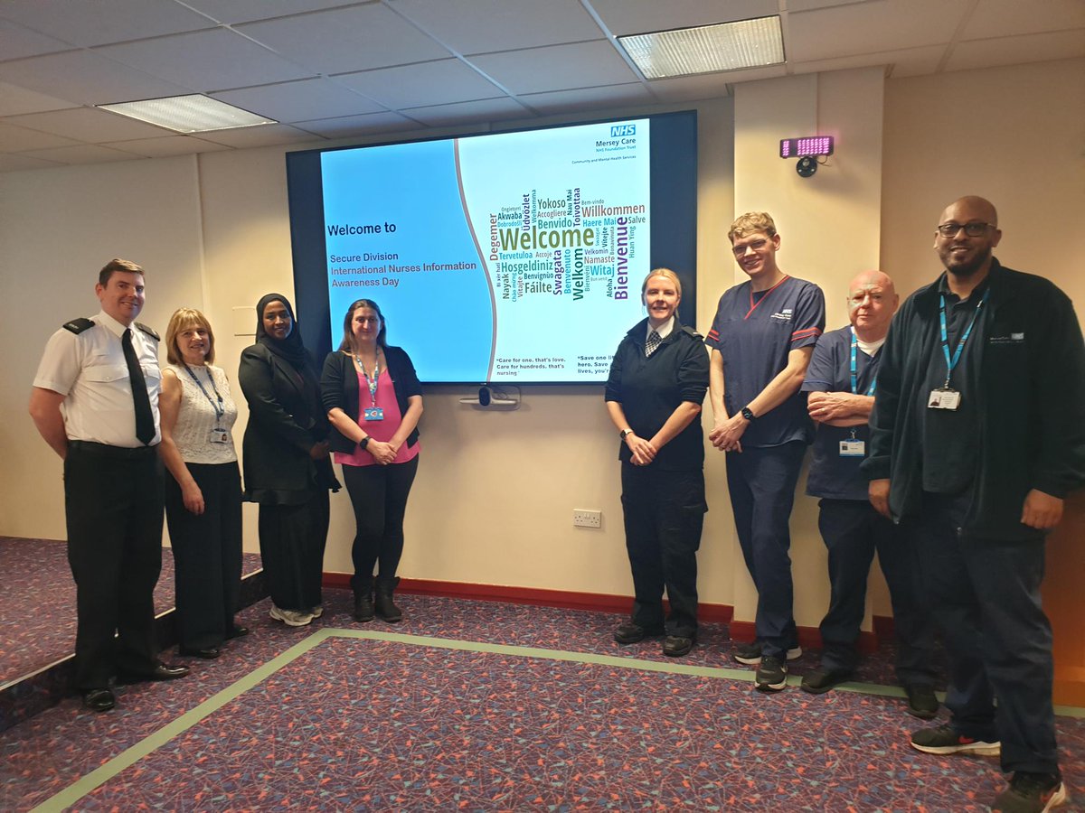 Officers from @Merpolceu working with colleagues from @mersey_care Ashworth Hospital arranged by CllrRFarah @toxteth4labour providing information and awareness from Merpol