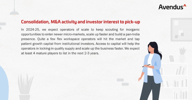 Avendus's tweet photo. 💡#AvendusEye: The commercial #realestate market in India is witnessing massive disruption, led by #FlexWorkspaces. The sector is expected to grow up to ~126 mn sqft at a 15% CAGR, addressing a USD 9 billion market by 2028. Download the report👉https://t.co/P0OSY1epJT
✍@prjhawar