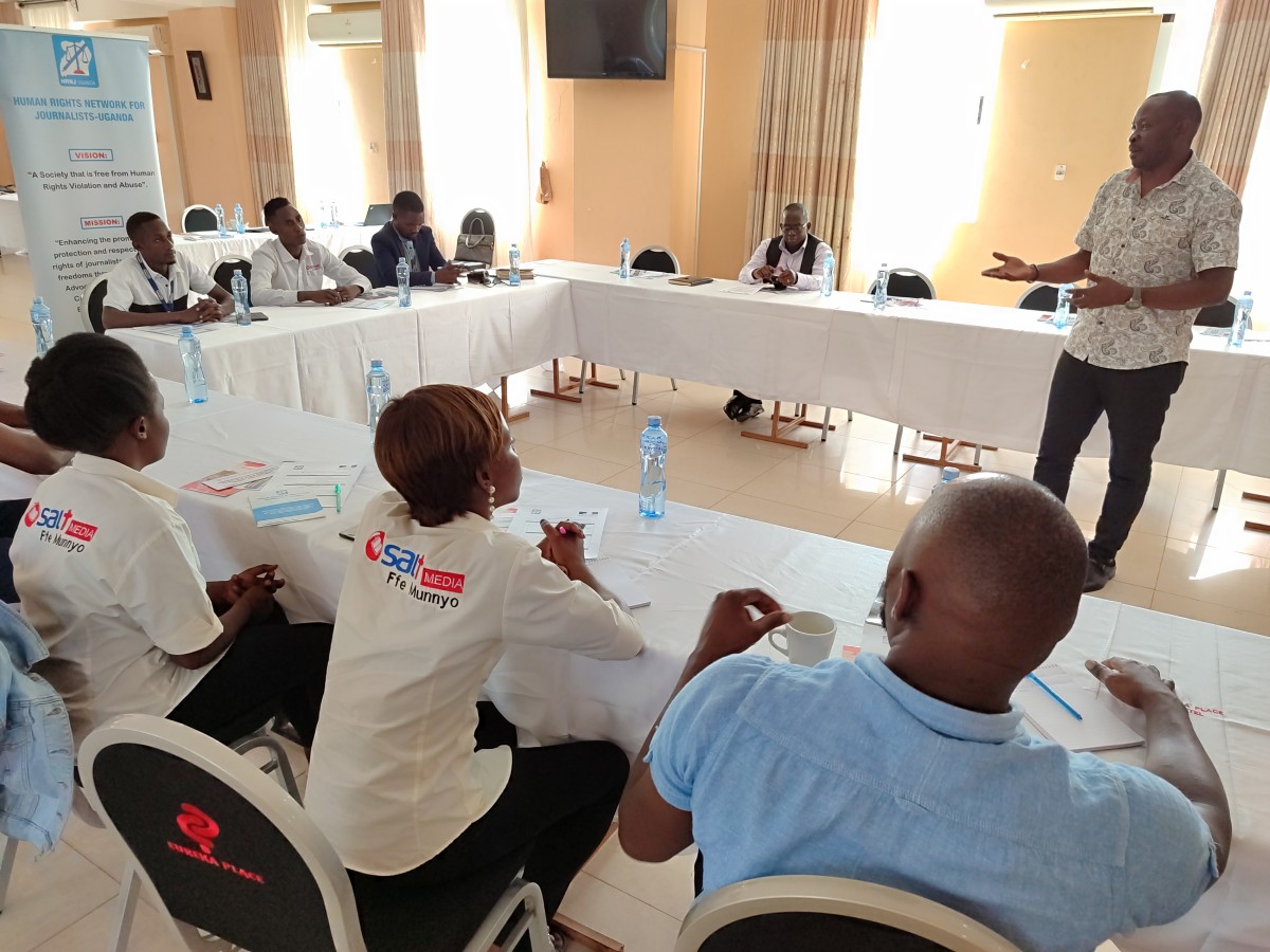 HRNJ-Uganda is developing comprehensive digital and physical security guidelines tailored for media houses. In a world of evolving threats, ensuring safety and protecting journalistic integrity is key. The initiative is supported by @FrenchEmbassyUg