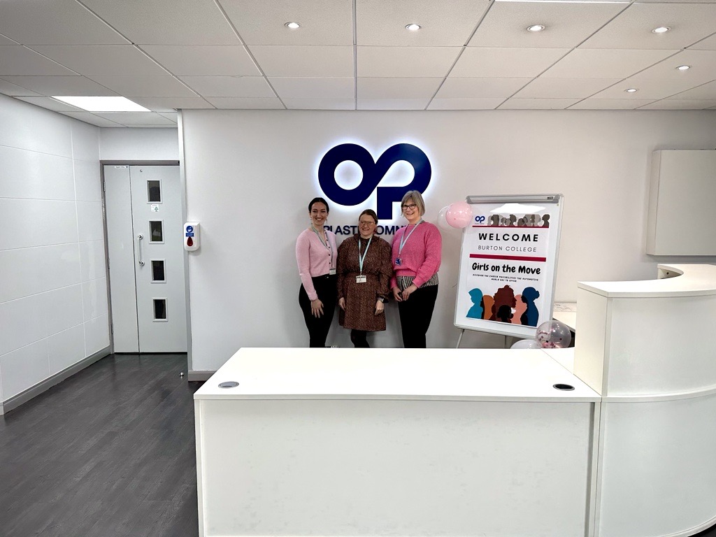 Last week, as part of International Women’s Day and Equity Week, Plastic Omnium in Measham invited 10 female students for a tour around the plant as well as a career talk from Systems Applications and Products (SAP) specialist Denise Newbold. 
#Manufacturing #EquityWeek