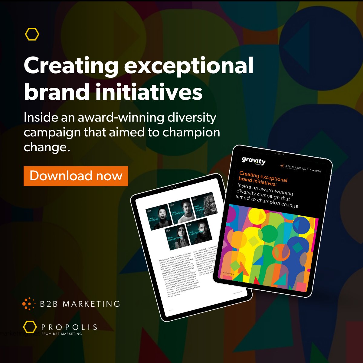 Gravity Global teamed up with EDGE to deliver a go-to-market strategy to build EDGE’s brand fame to drive global awareness around its diversity initiatives. Learn more below: okt.to/5ydT1J #casestudy #b2bmarketing #b2bawards