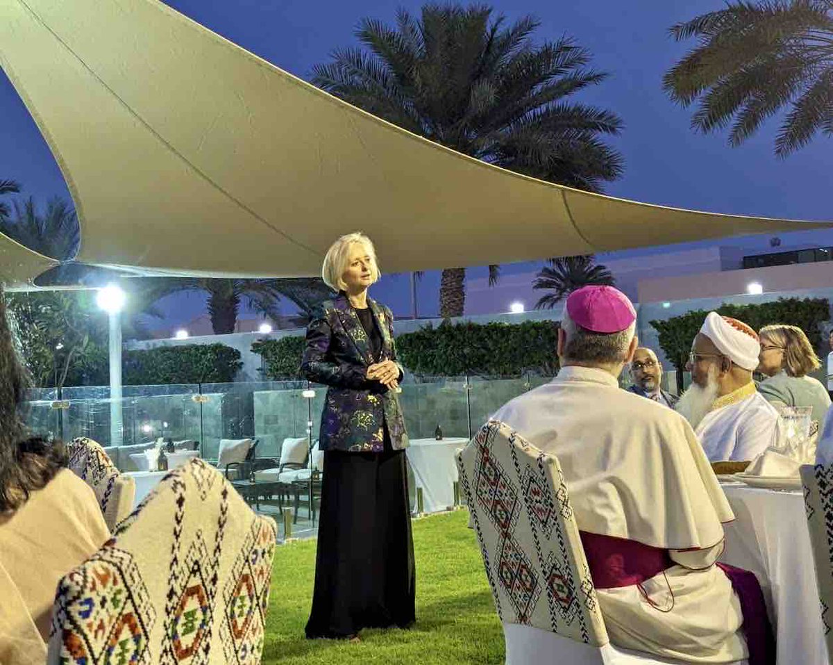 Ambassador Martina Strong was honored to host faith leaders for an evening of fellowship at our annual interfaith iftar. In joining together and participating in each other’s cultural traditions, we deepen our understanding of our own and other faiths.