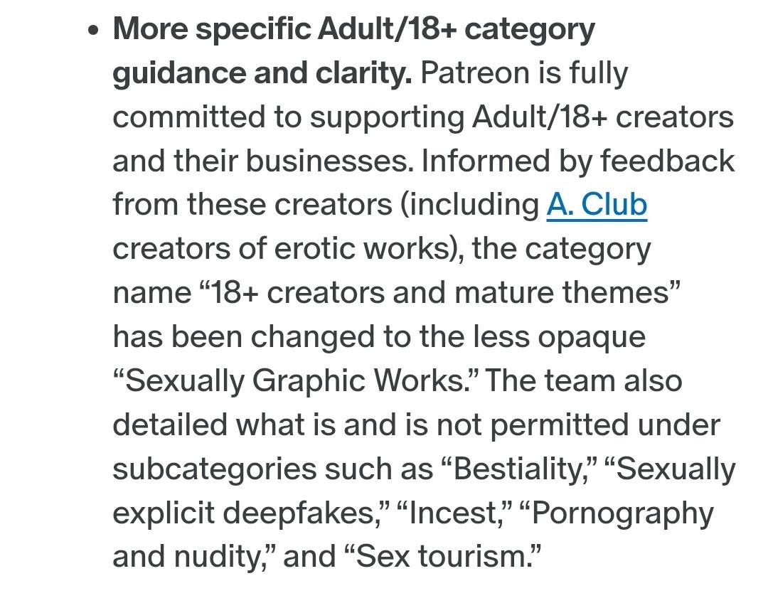 JakeTheWuff's tweet photo. @ADGamesArt What you're reading is for irl depictions of porn. They only updated their TOS for the following themes. Art that doesn't depict incest, bestiality, SA and such aren't affected. https://t.co/BN1j34GJXh
