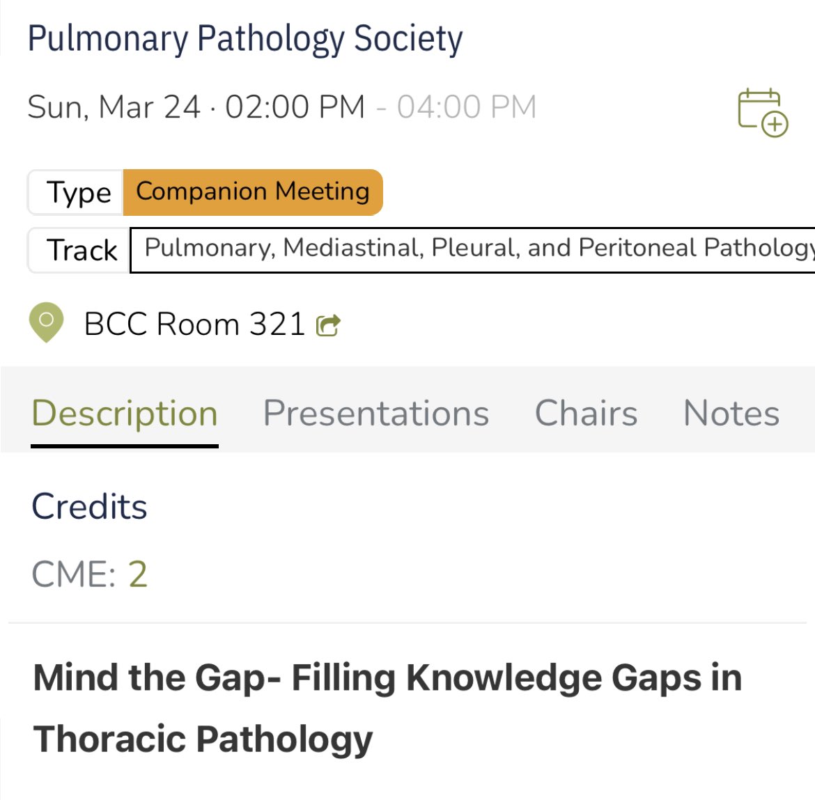 Highlighting @MSKPathology at #USCAP2024 Companion Society Mtgs 3/24 Dr. Marina Baine: “Cytopathology in Thoracic Diease: What Does a Surgical Pathologist Need to Know” in @PulmPathSoc session entitled Mind the Gap-Filling Knowledge Gaps in Thoracic Pathology
