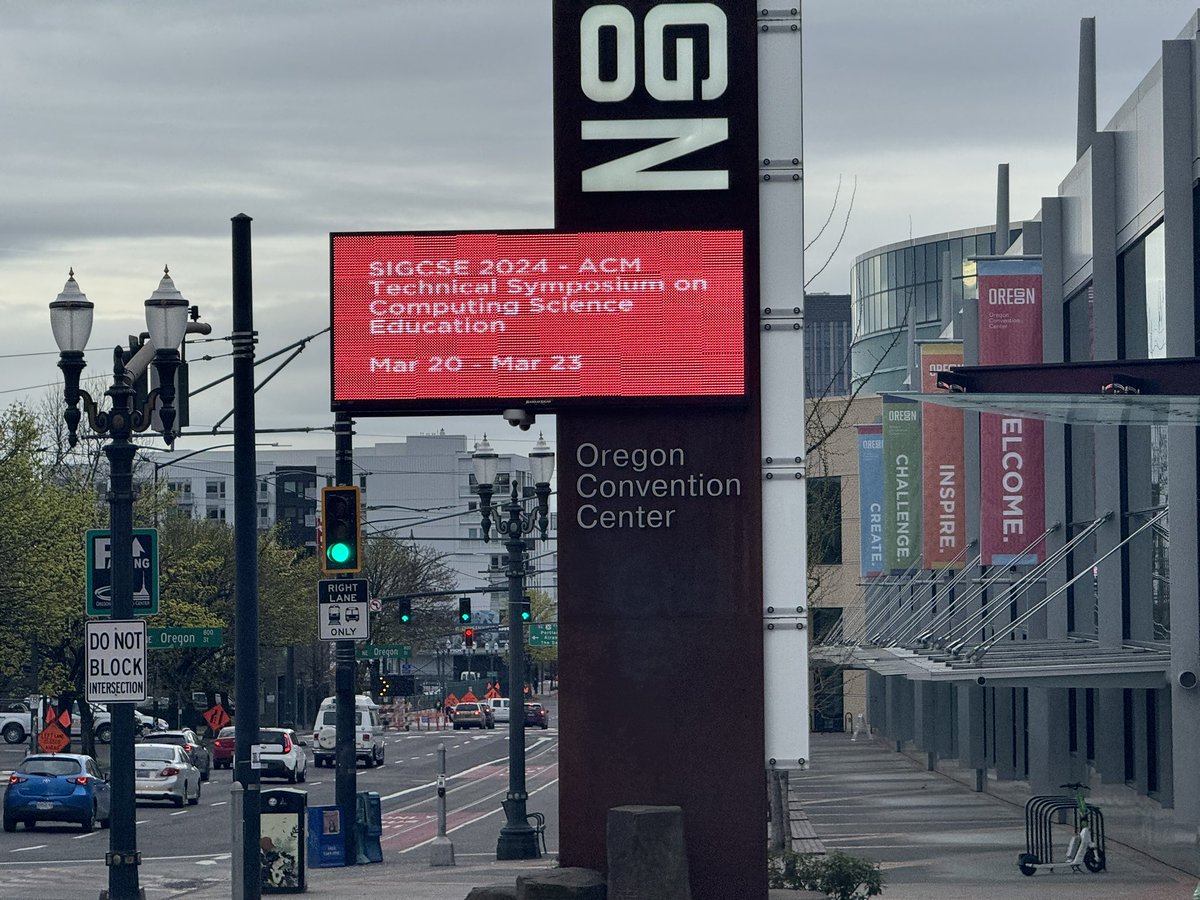 ProfDougherty's tweet image. Some other shots of the Portland area and #sigcse conference.