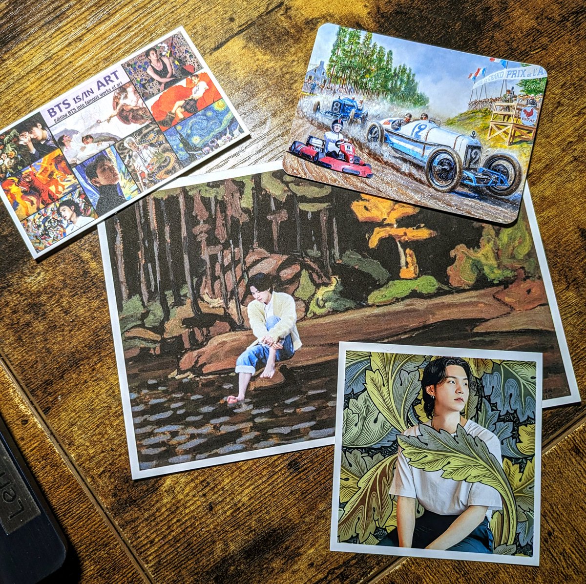 NoonaWithLuv's tweet photo. Thank you @Maerlyn8_BTS7 for the amazing prints! I am a smitten kitten! https://t.co/liwG0DpRbD