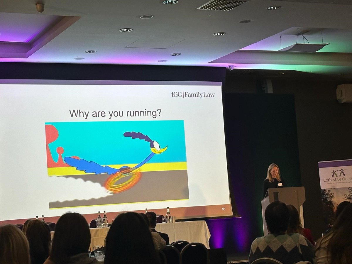 The <a href="/CorbettLeQuesne/">Corbett Le Quesne</a> Jersey Children Law  Conference is well underway. 

Laura Briggs KC <a href="/briggs1gc/">Laura Briggs KC</a> presented on the topic of Relocation: The Ultimate Act of Alienation.