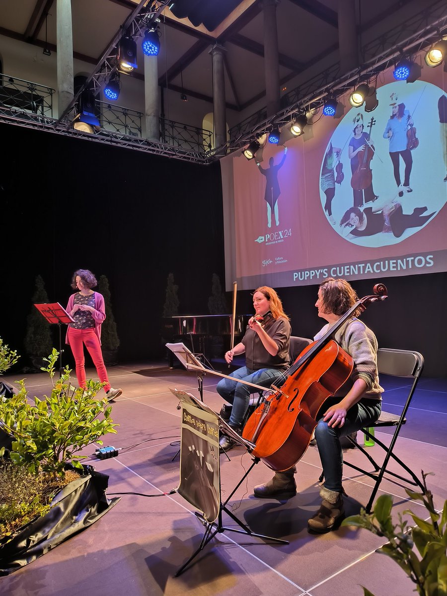 Esta mañana nos acompañaron en POEX el alumnado del CP García Lorca y del CP Jovellanos. Gracias por venir a POEX y por participar de la música y de la poesía junto a Puppy's cuentacuentos
Y ya sabéis, seguid disfrutando del poder de las historias y, nunca, nunca, dejéis de soñar
