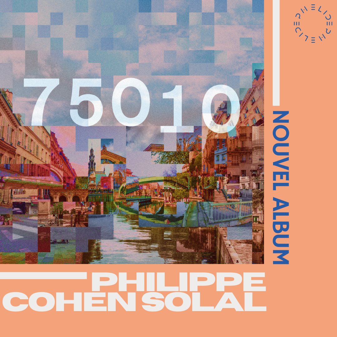 Philippe Cohen Solal (@pcs_off) présente '75010', un album créé en collaboration avec les musiciens de son quartier, où l'artiste répond aux questions qui hantent l’actualité en faisant le portrait d'un arrondissement où se brassent les cultures.