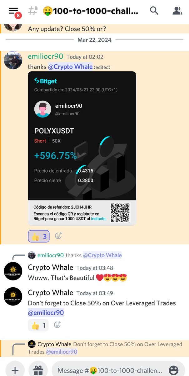 CyberPu7855's tweet photo. Starting Balance: $100
Current Balance: $225

Everything Transparent, Discord Link in the BIO #Bitcoin       #btc       #eth #EthereumETF #sol #solana #elonmusk #elon #crypto https://t.co/rSXYBrwXq2