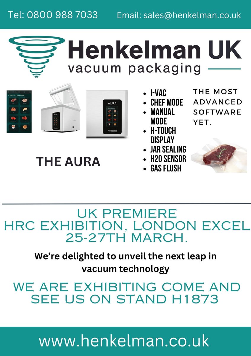 📷 Visit us at the Hotel, Restaurant, and Catering Show at ExCel London on March 25th, 26th, and 27th, 2024! 📷

📷 Find us at Stand H1873📷