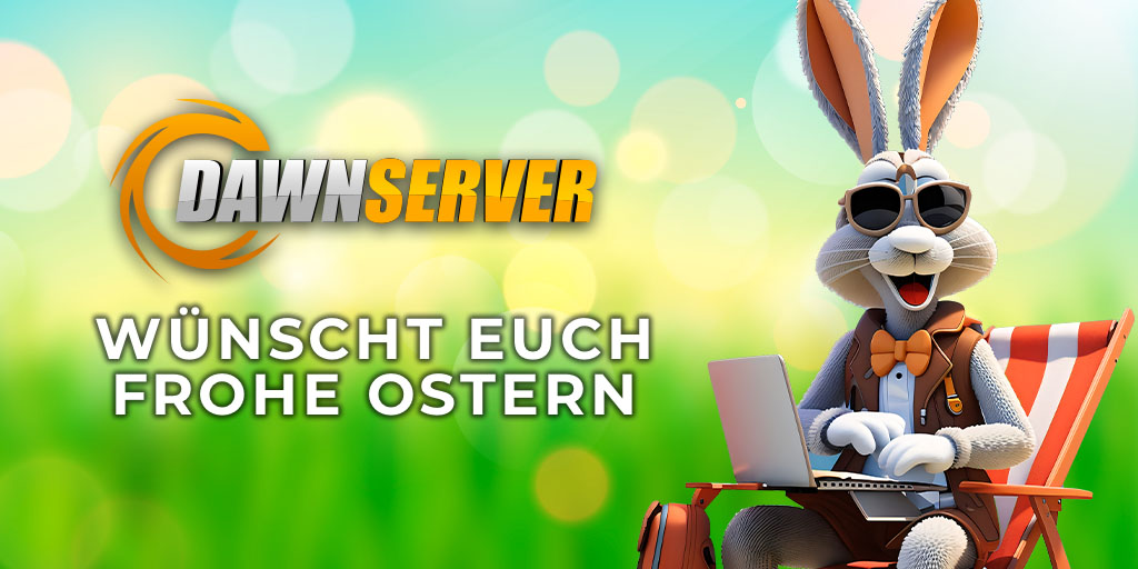 Und schon steht Ostern wieder vor der Tür! Wir wünschen euch frohe Ostern und entspannte Feiertage. Wie immer werden unsere Mitarbeiter vor Ort sein und  während der Feiertage Unterstützung bieten. Bleibt gesund und viel Spaß beim Ostereier suchen!🐣