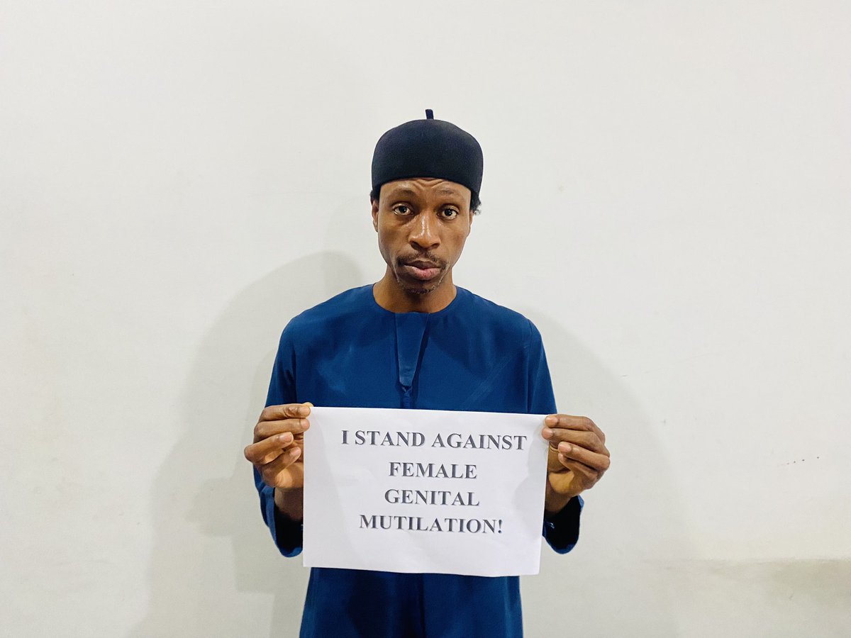 The fight against FGM is a fight against human rights violations and this should be a concern for ALL including men! 

#EndFGM220 
#EndFGMNow 
#menagainstFGM