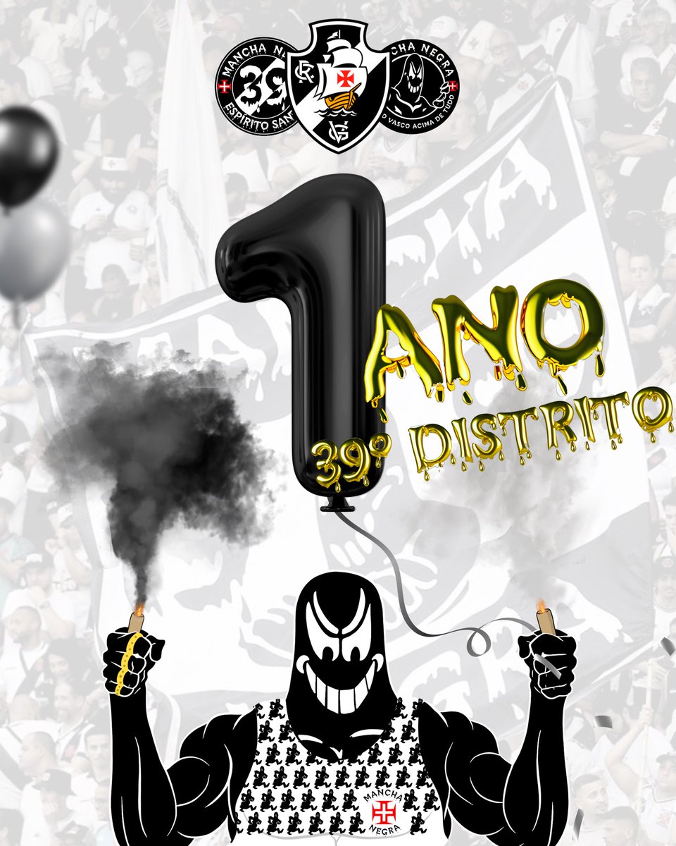 Completamos 01 ano de Mancha no Espírito Santo! 

Obrigado a todos que fazem parte dessa história, é apenas o começo 👻

Mancha Negra Vasco - 39° Distrito