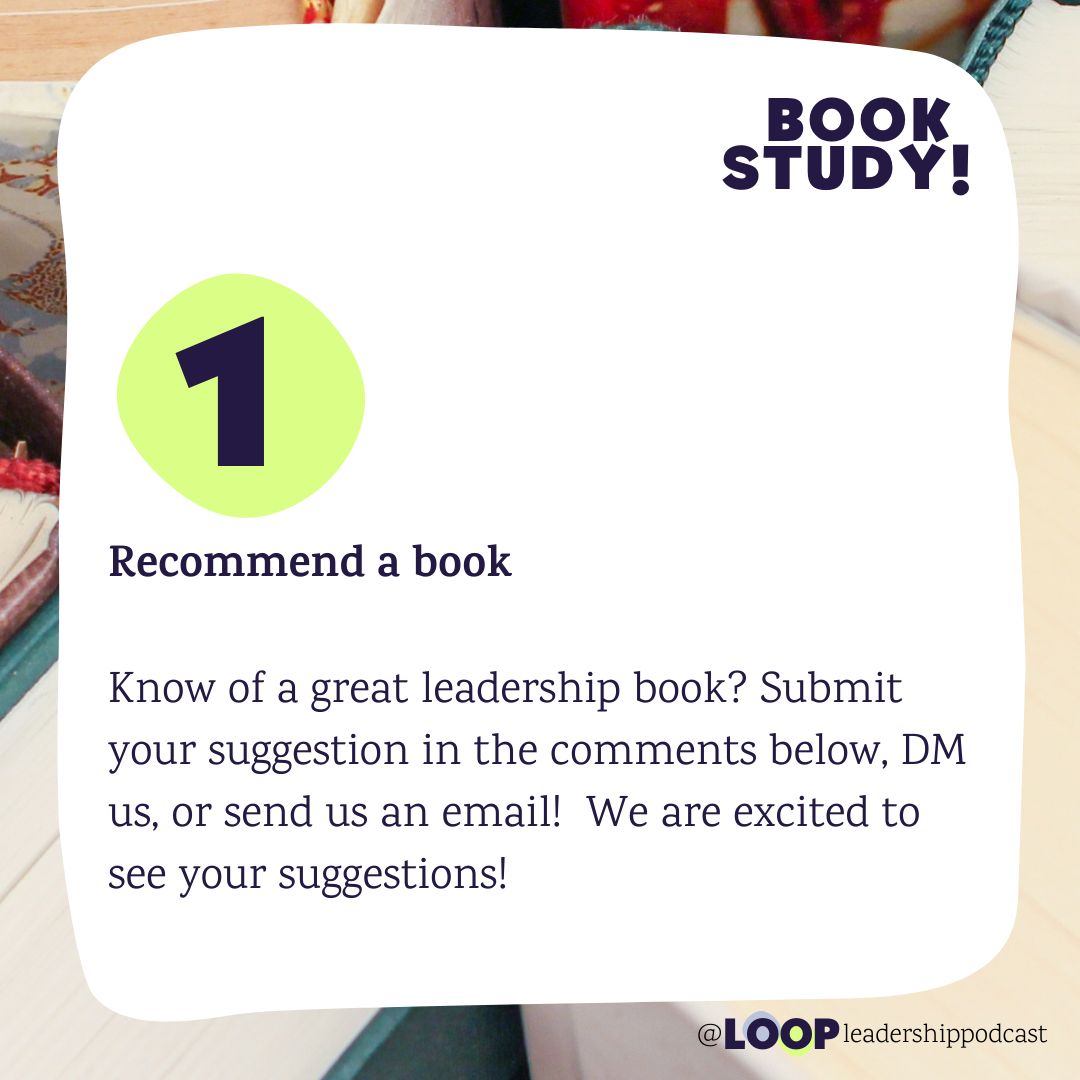 LoopLeadership's tweet image. Another new series?! Yes!

Announcing the LOOP Book Study! 

We can't wait to read together!! 

#leadership #podcast #business #entrepreneur #inspiration #goals #leadershipdevelopment   #growth #education #management #instagood #bookclub #bookstudy #Oprah